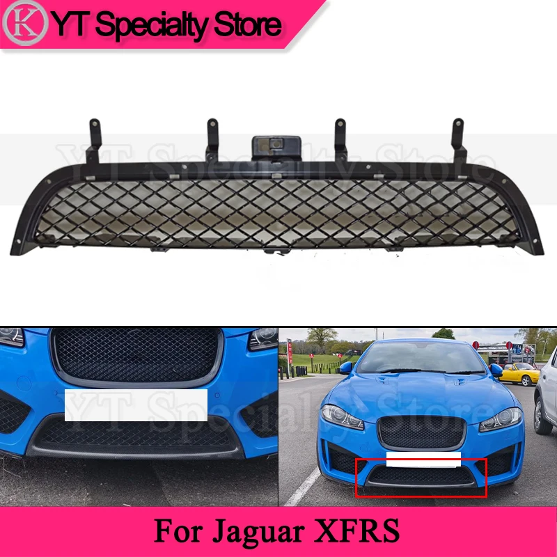 Kamshing Front Bumper Lower Grille Mask Radiator Grill For Jaguar XFRS Racing Grills