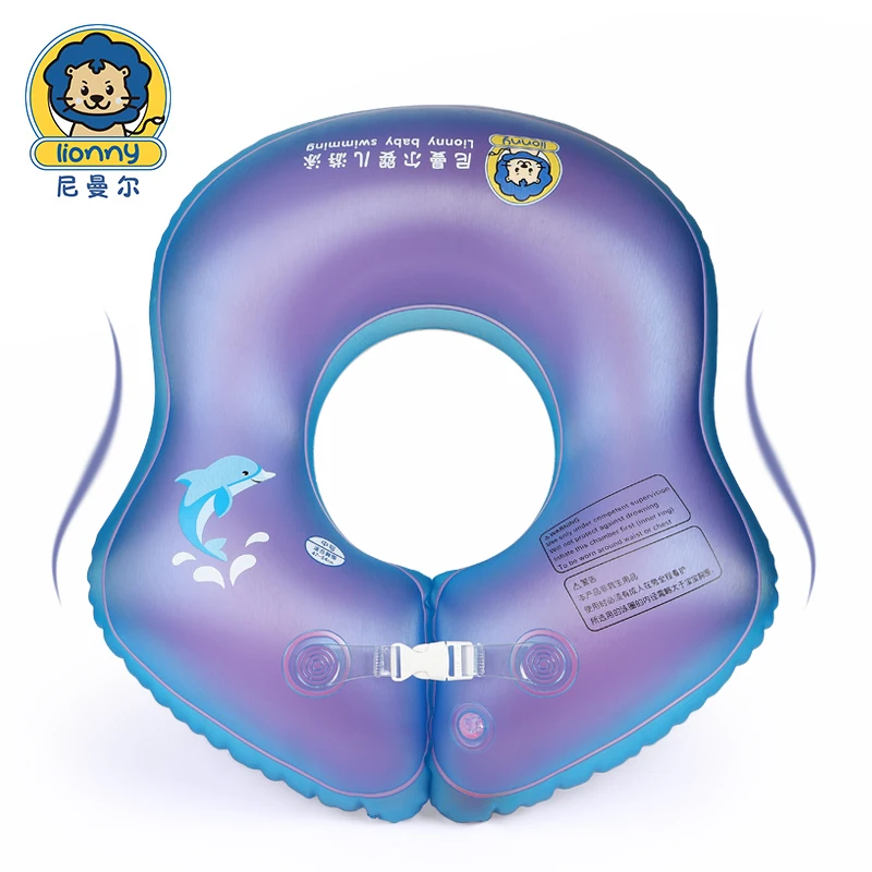 Swimbobo Baby Swimming Float Inflatable Purple Floating Ring Kids Underarm Kids Swim Circle Bathing Summer Toys Toddler Rings