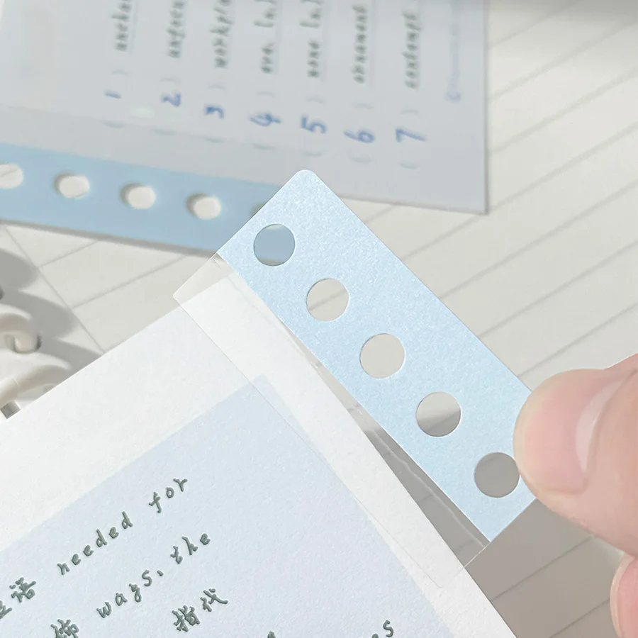 

1 шт. самоклеящиеся наклейки с крючками и круглыми отверстиями-отрывные этикетки для хранения для DIY блокнотов, дневников, коробок для хранения фотографий