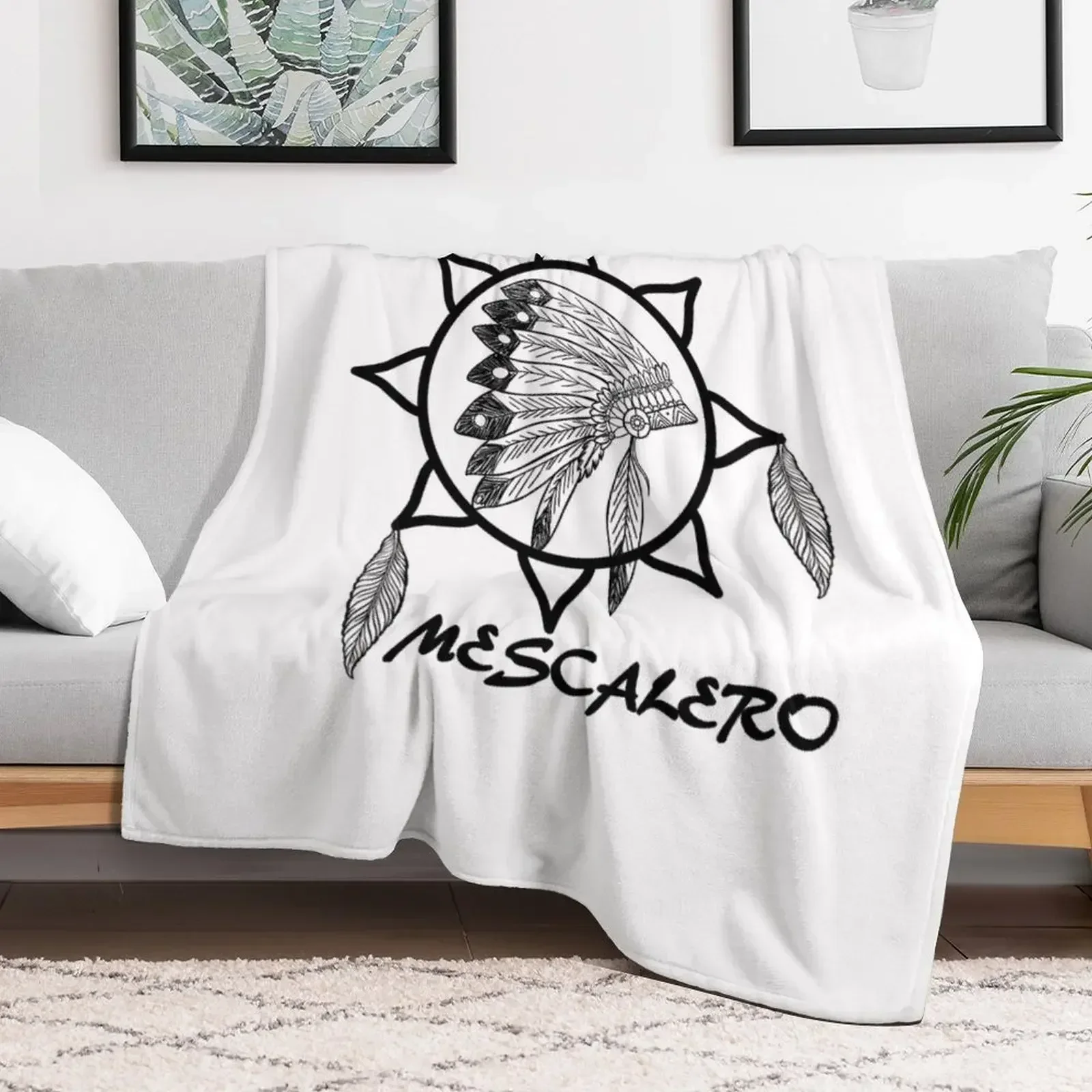 Mescalero Apache Indian Throw coperta grande divano trapunta ponderata divano coperte