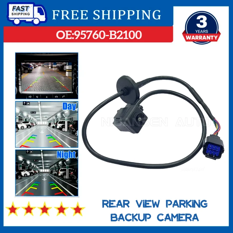 

95760-B2100 Rear View Camera Reverse Parking Assist Backup Camera Car 95760B2100 95760-B2000 95760-B2010 For Kia SOUL 2014-2016