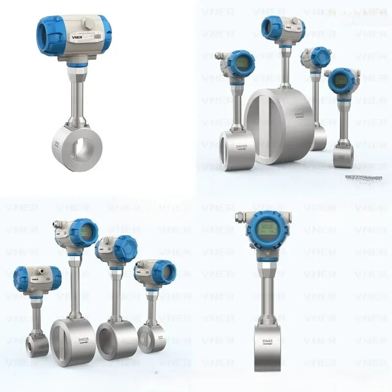 Stainless Steel IP65 OEM Customized Clamp-On Variable Area Water Rotary Flowmeter 1% Accuracy DN15~DN300 Liquid Medium