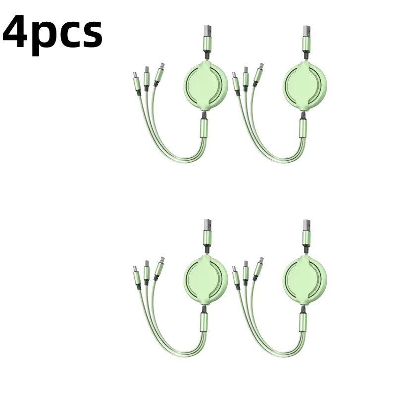 4Pcs 3 In 1 Green R…