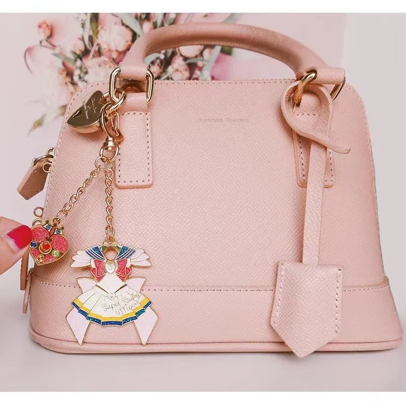 Marin lune marin costume pendentif porte-clés lune lièvre exquis sac transformateur brillant métal petit pendentif accessoires en gros