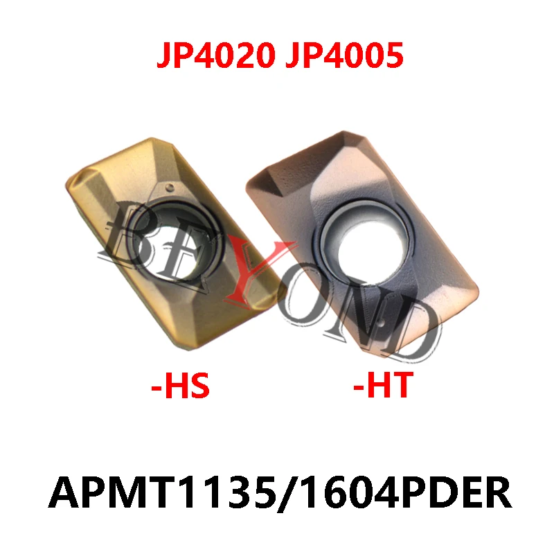 

APMT 100% Original APMT1135PDER-HT JP4020 JP4005 APMT1604PDER-HS Miliing Carbide Inserts APMT1135 APMT1604 PDER CNC Lathe Toos