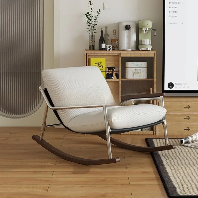 

recliner adult rocking chair, leisure living room lazy sofa, balcony sofa, single chair, household rocking chair