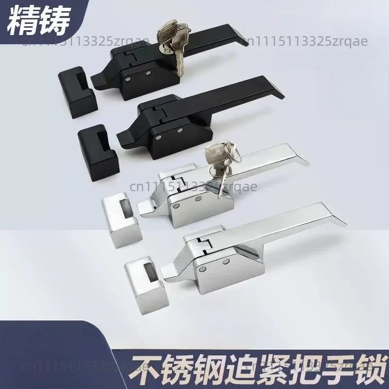 4Pcs stainless steel casting closed handle lock A7-10-351-75 cabinet door lock under compression tight lever handle lock