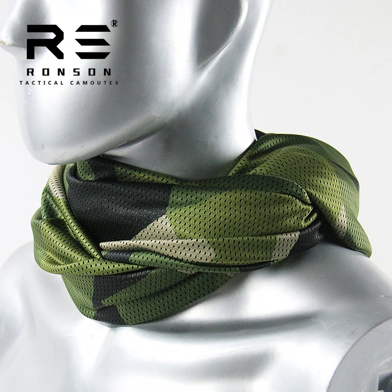 Malla táctica camuflaje sueco M90, cuello cómodo y ligero - imagen 2