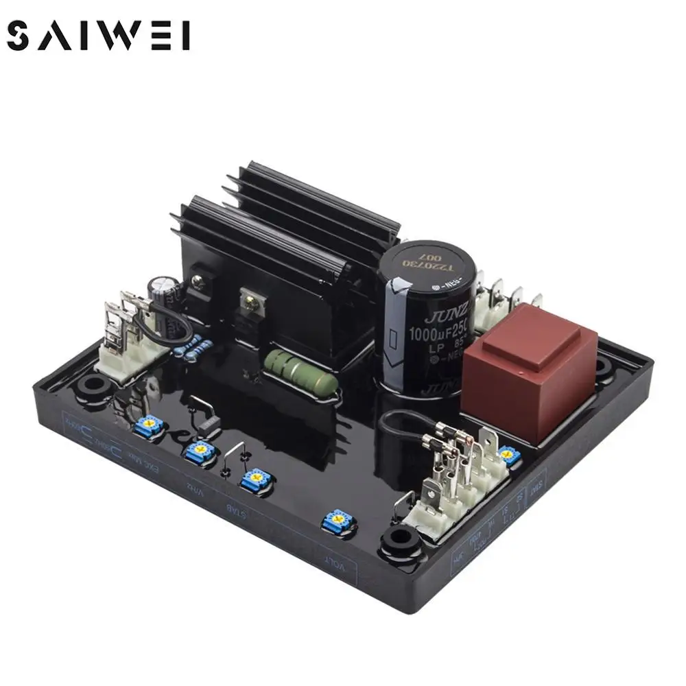 

R438 AVR Generator Automatic Voltage Regulator Diesel Alternator Control Board Stabilizer For Brushless Genset Spare Part