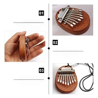 High-Quality Eight-Tone Kalimba: Finger Piano, Suitable for Parties and Gifts, Musical Instruments, Kalimba Musical Instrument