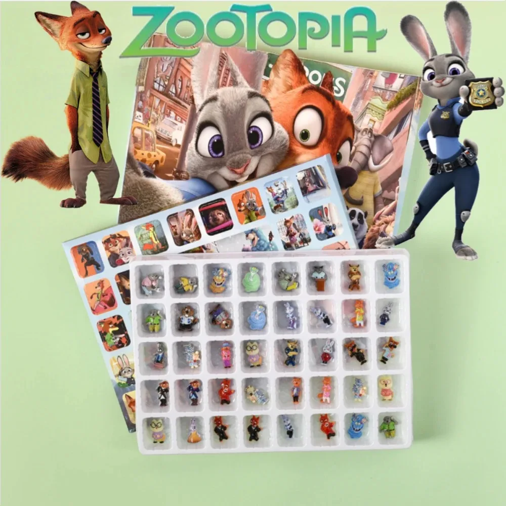 

2026 Judy Hopps Nick Wilde Zootopia слепая коробка серии аниме фигурки украшения куклы фанаты детский подарок на день рождения случайная слепая коробка