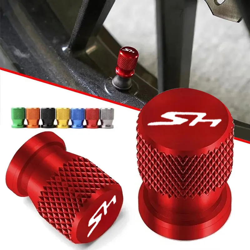 

Motorcycle Accessories Tire Valve Air Port Stem Cover Cap Plug CNC FOR HONDA SH125 SH150 SH300 SH350 SH 125 i 150i 300i 350i