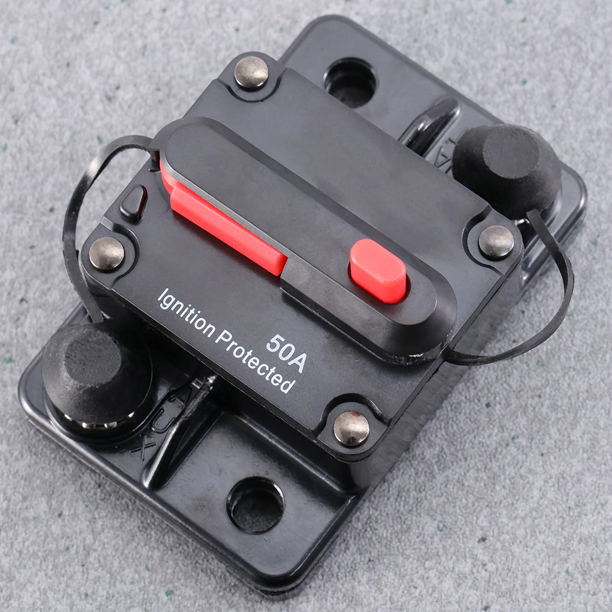 High Amp Manual Reset Circuit Breaker Circuit Breaker Waterproof Manual Reset Dual Switch For Electrical Protection