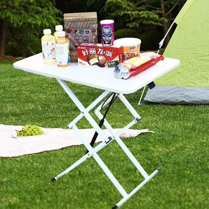 Height Adjustable Folding Table for Study, Office & Outdoor Picnic