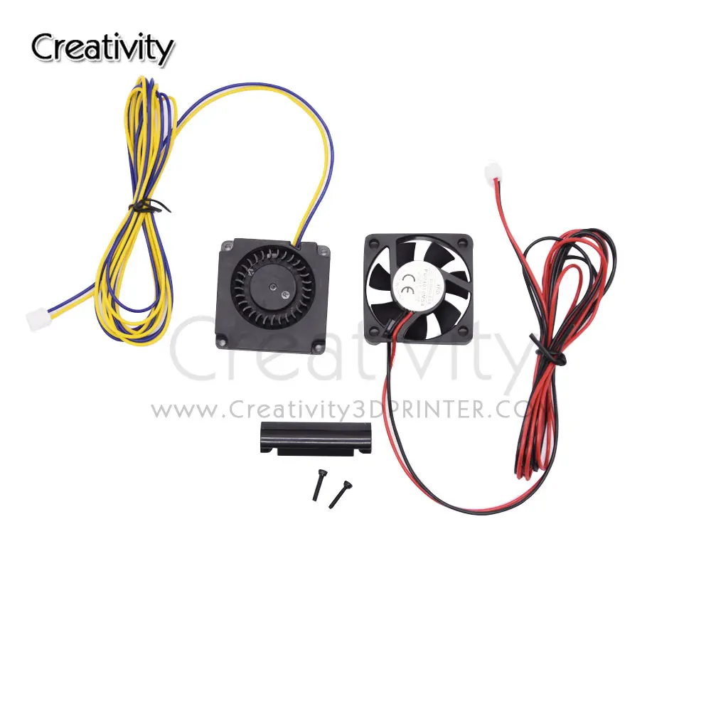 3D Printkop Deel Fan 3D Printer Onderdelen Fan Cover CR-10S Ender-3 Extruder ventilator bescherming cover Vaste Koelventilator Cover 12 V/24 V