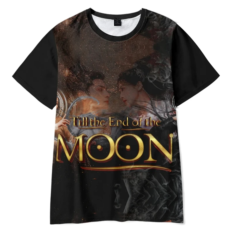أزياء حتى نهاية القمر الدراما التلفزيونية الجرافيك تي شيرت وسيم ليو تي شيرت لو باي التي شيرت Harajuku الإناث التي شيرت الرجال المحملة