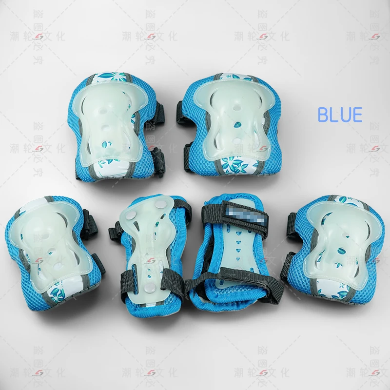 Skateboarding Cycling Knee And Children's Balance Bike Roller Skating Protective Equipment Set