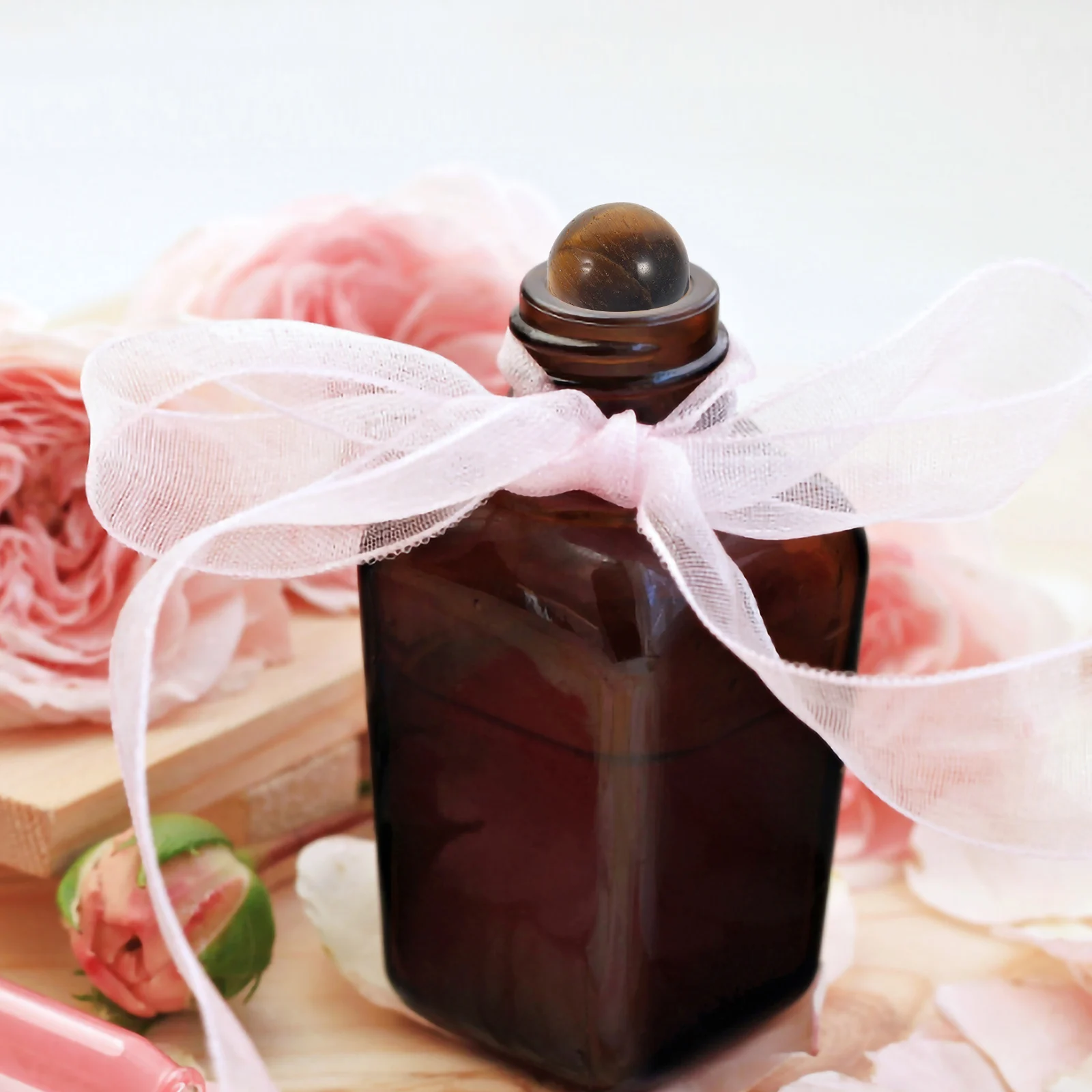 

Essential Oil Bottle Roller Ball Liquid Beads Undrilled Natural Stone Decorative Gems Vase Filler Crafts Bulk