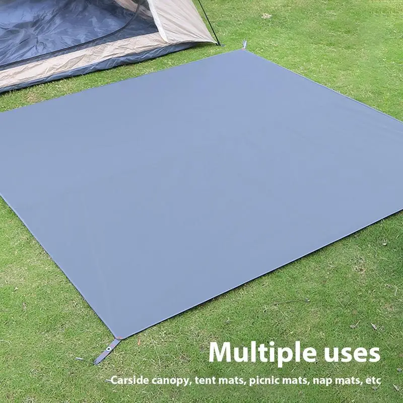 Camping Mat Waterproof Picnic Beach Blanket Hiking Tent Footprint Tarp Awning Shade Ground Sheet Outdoor Travel Beach Picnic Mat