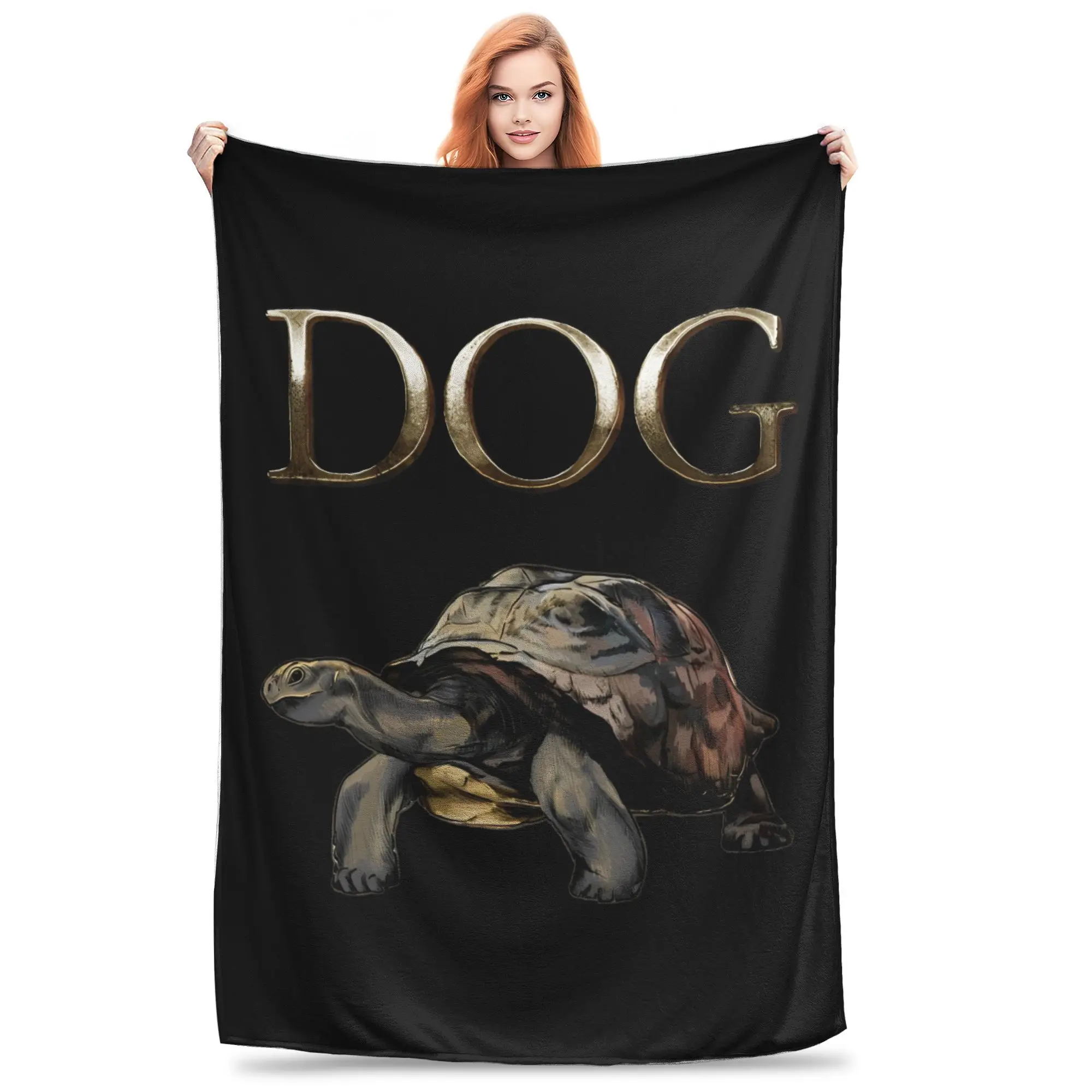 

Eldened Ringed Turtle Dog Throw Blanket for Couch Fuzzy Soft Plush Blanket Multiple Sizes Bedspreads