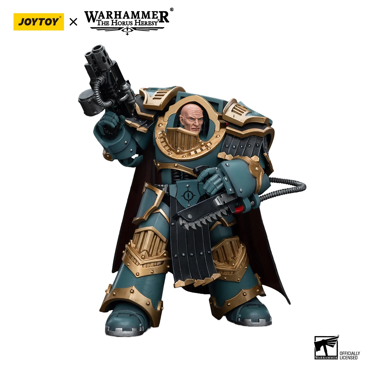 مجسمات الأكشن JOYTOY Warhammer 40k 1/18 أبناء حورس فيلق برايتور في درع المنهي من Cataphractii