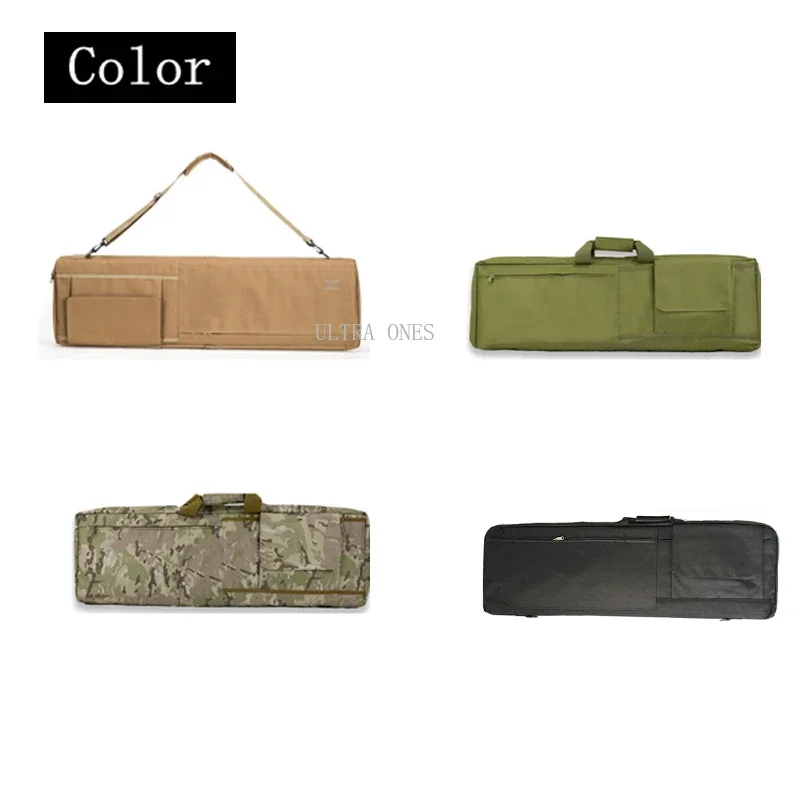 Tactical Gun Bag Outoor Shooting Paintball CS Waterproof Rifle Case with Portable Handle Hunting Airsoft Cushion Pad Handbag