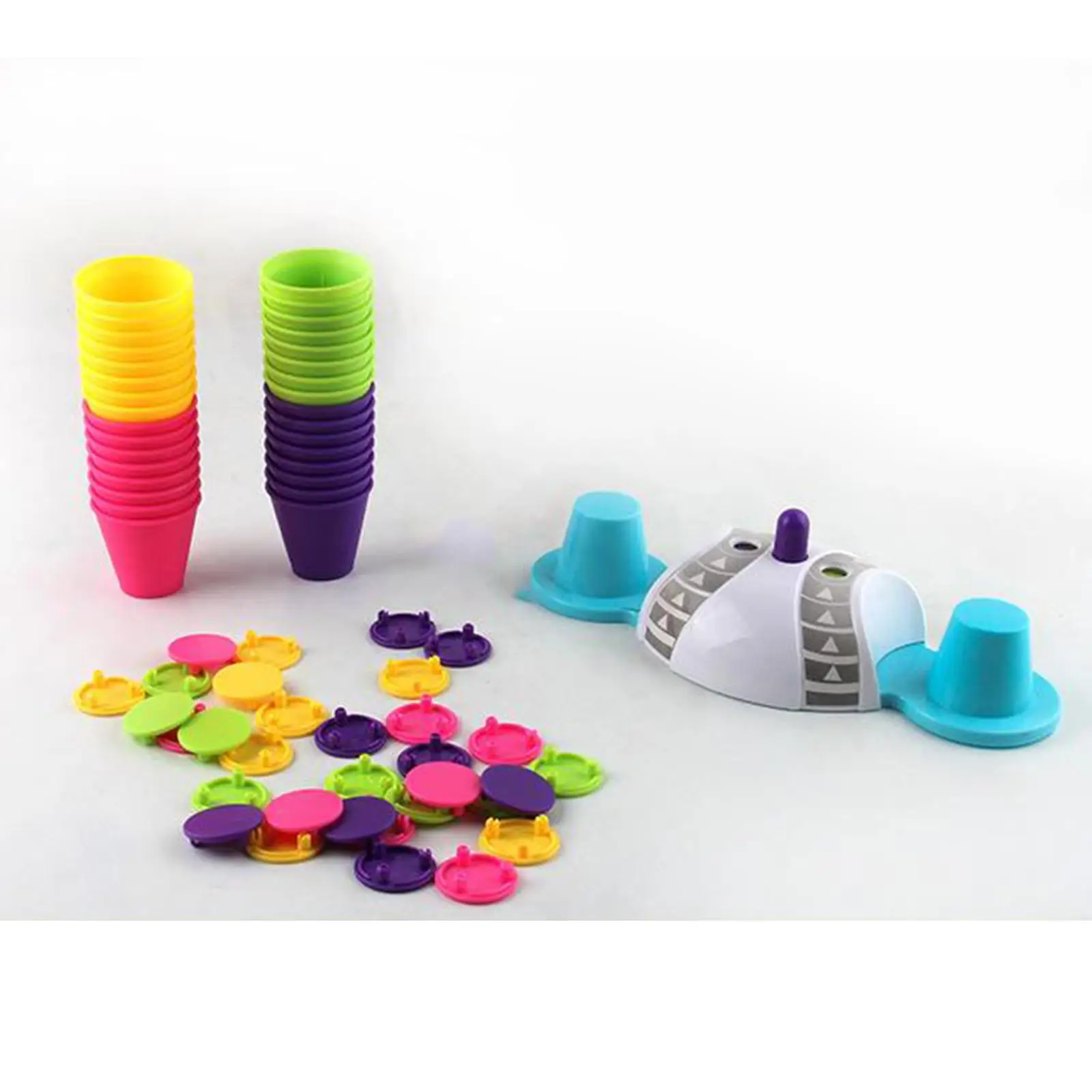 

32Pcs Rainbow Nesting Stacking Cups Cup Educational for Kids Gifts