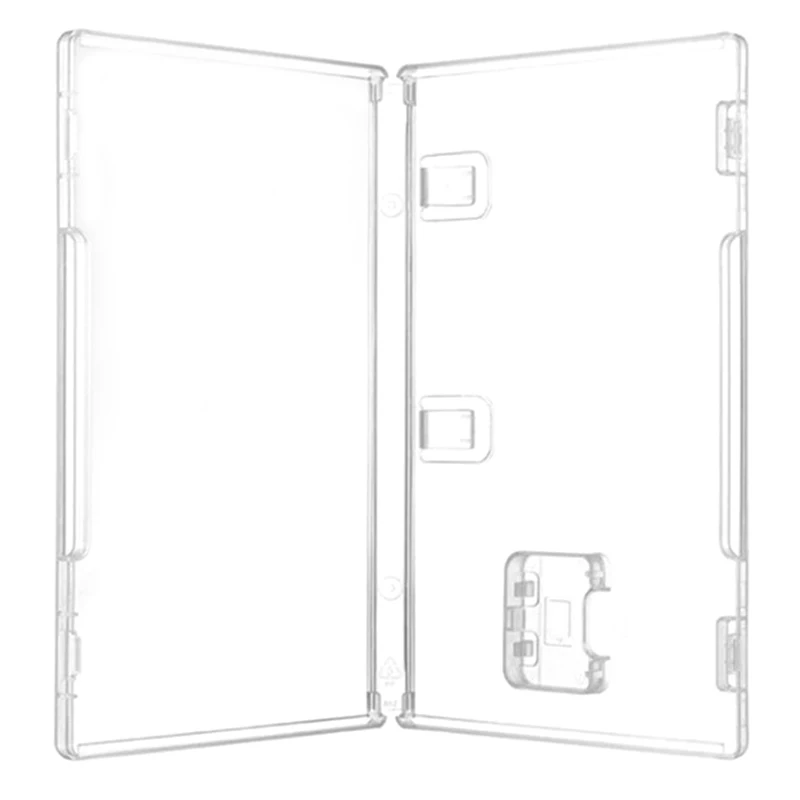 1 Stuks Spel Kaart Opbergdoos Transparante Doos Cartridge Houder Shell Voor Switch Ns Met Boek Houder Voor Ingevoegde Omslag