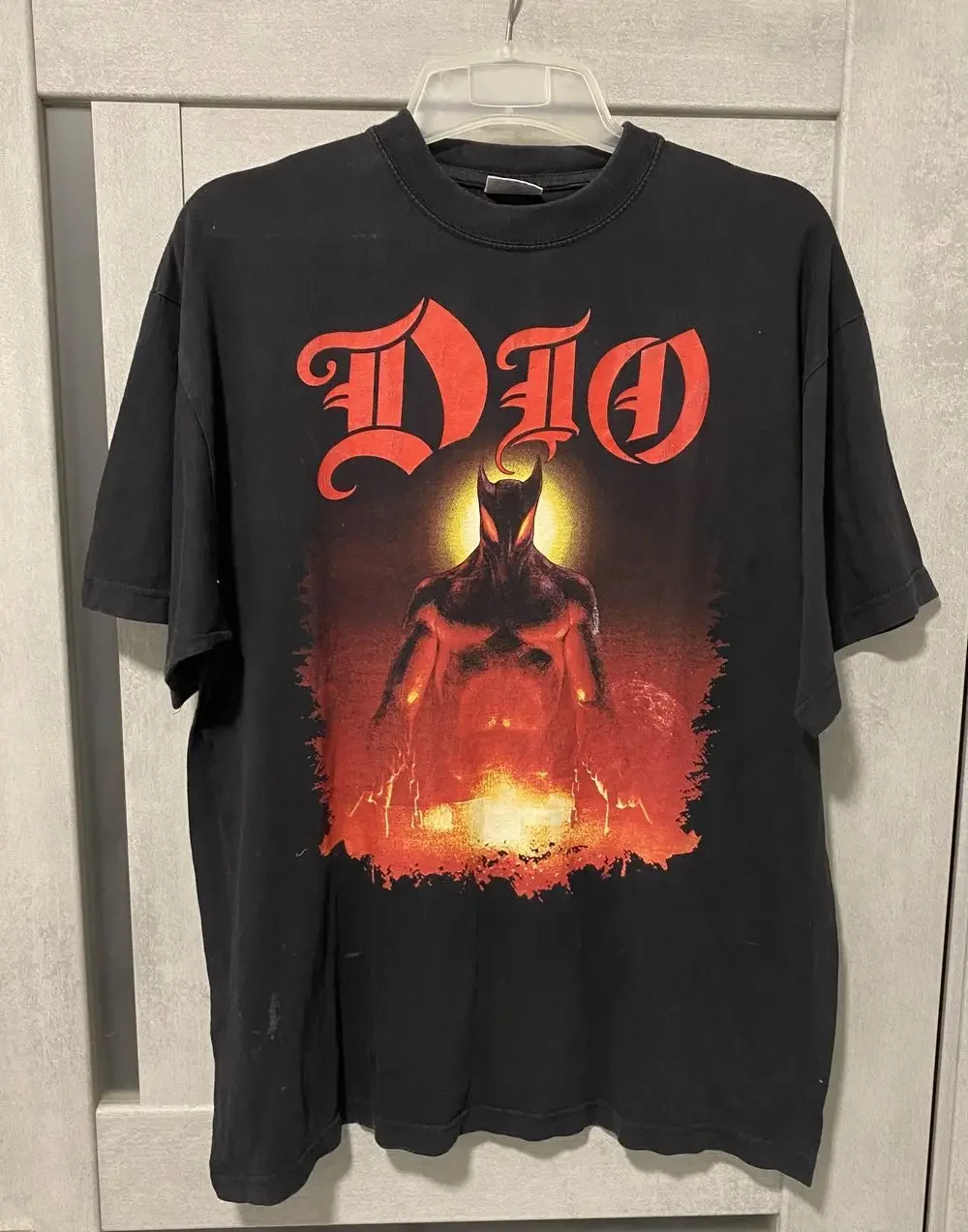 2000 DIO Last in Line Retro Style Black Unisex Tshirt Reprint S-5XL KH11869
