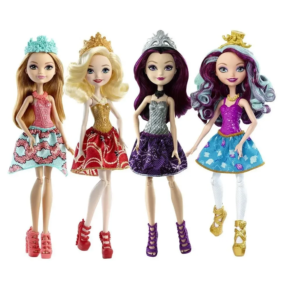 Original Doll Set Ever After High Jillian Beanstalk Doll Raven Queen Doll Thronecoming Blondie Locks Toy for Girls Birthday Gift