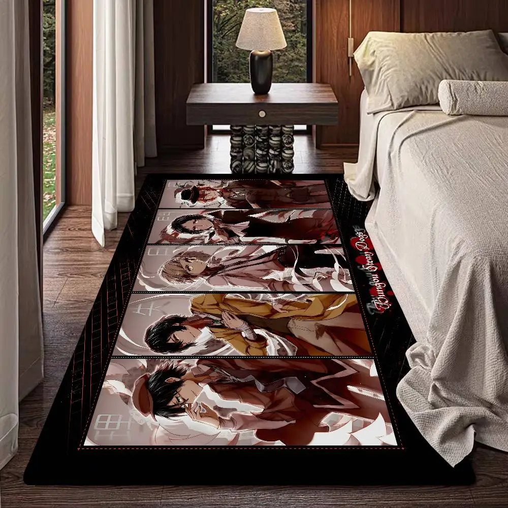 Anime Bungo Stray Dogs Floor Mat Rectangle Anti-slip Home Soft Badmat Front Door Indoor Outdoor Mat Welcome Doormat