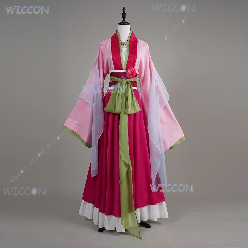 تأثيري ‌ ‌ ‌ ‌ ‌ ‌ ‌ ‌ يوميات الصيدلي Maomao فستان أحمر تأثيري حلي فتاة أنيقة قصر ثوب الصينية Hanfu أنيمي مانغا فارما