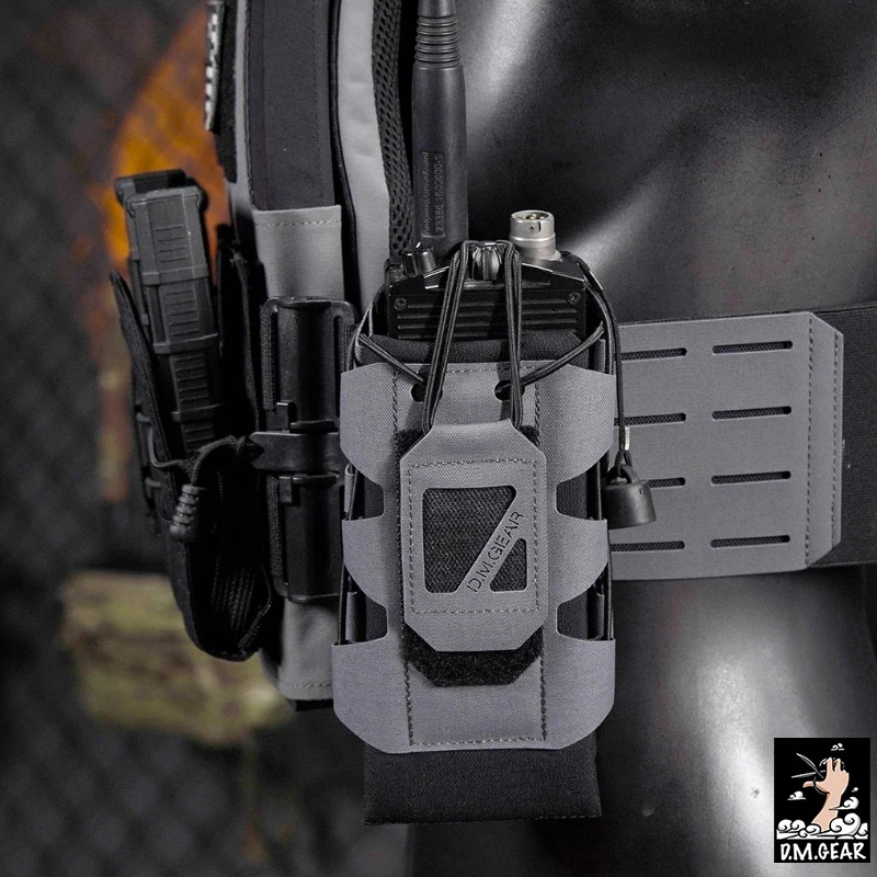 DMGear bolsa de agua táctica Molle – soporte radio y walkie talkie - imagen 4