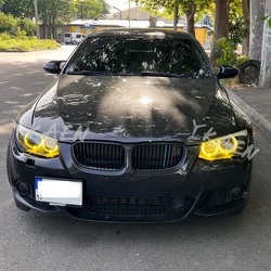 Superbright Yellow Angel Eyes DRL Boards Daylight Modules OE# 63117263051 For BMW E92 E93 LCI Xenon Headlight Daylight Red Blue