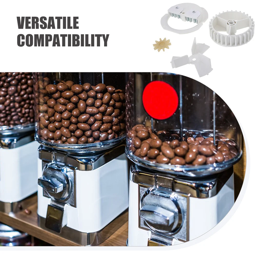 2Set Candy Machine Wheel Gear Replacement for Gumball Dispenser Easy Install Candy Vending Machine Replacement Part