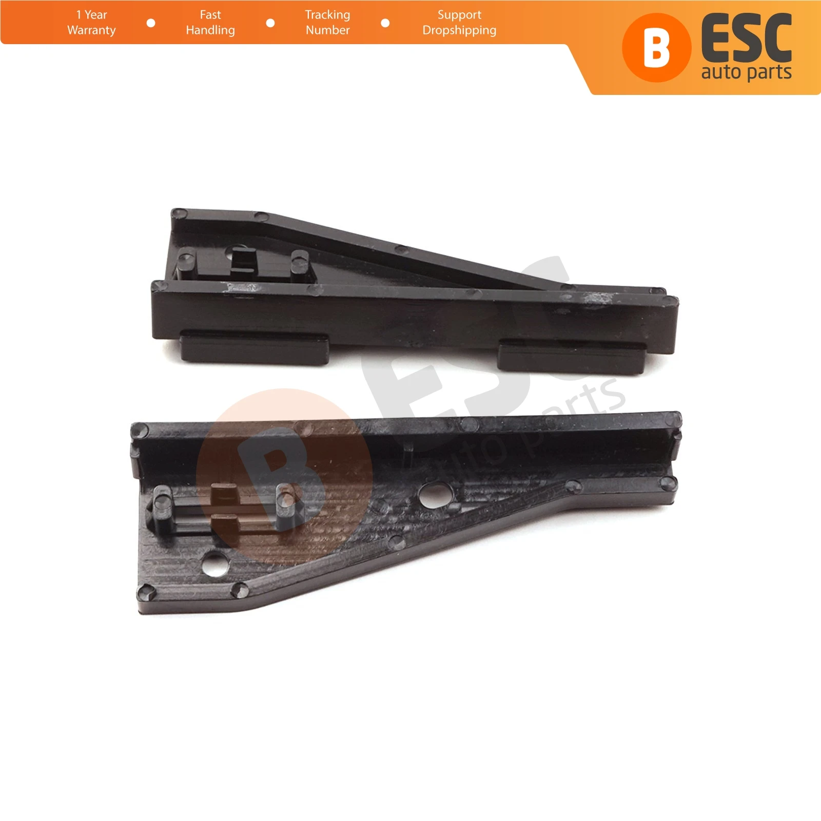 

ESC Auto Parts ESR40-2 2 Pieces Sunroof Repair Plastic Parts for BMW X5 E53 and X3 E83 2000-2006 Fast Shipment Ship From Turkey