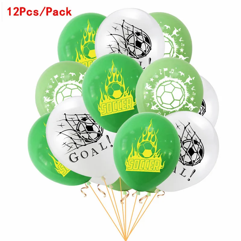 Neue Fußball-Ballons Fußball-Superstar CR7 Geburtstagsparty-Dekoration 12-Zoll-Latexballons Fußball-Partys DIY-Dekorationen