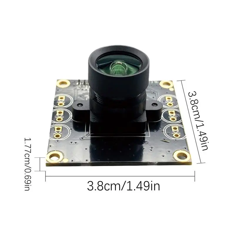 Módulo de cámara USB Módulo de cámara de PC gran angular 95 Gran angular USB Visión nocturna Equipo de cámara web Accesorio Seguridad HD para enchufe y