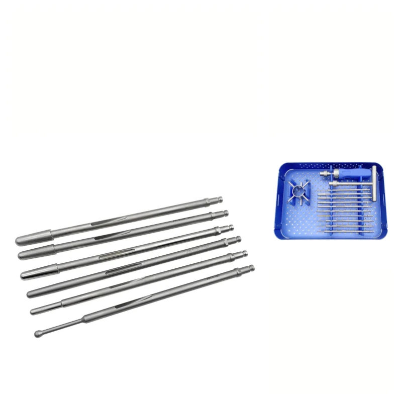 

Ортопедический канюлированный винтовой установщик, хирургический инструмент ACL PCL для имплантации винтов и интерфейса