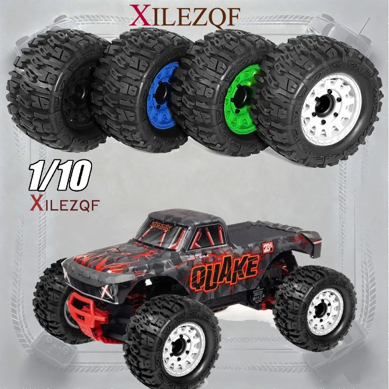 Rc Hobby Trucks - XILEZQF, juego de 4 neumáticos para