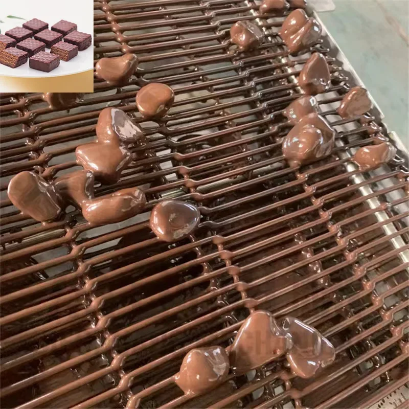 New Chocolate Melting Tempering Moulding Filling Enrobing Coating Cooling Machine