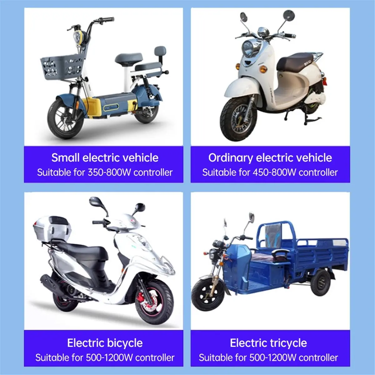 

Универсальный интеллектуальный двухрежимный бесщеточный контроллер X07A 48В 60В 64В 72В 1200Вт 1500Вт для электровелосипедов и скутеров