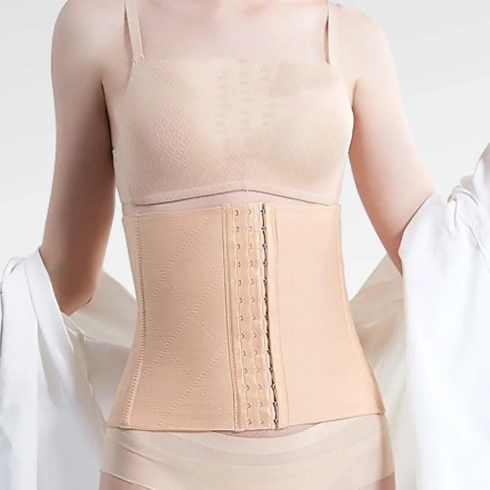 Postpartale Bauchkontrolle, Shapewear, Schnallenverschluss, schlankmachender Taillentrainer, Shapewear, Bauchkontraktion, verstellbar