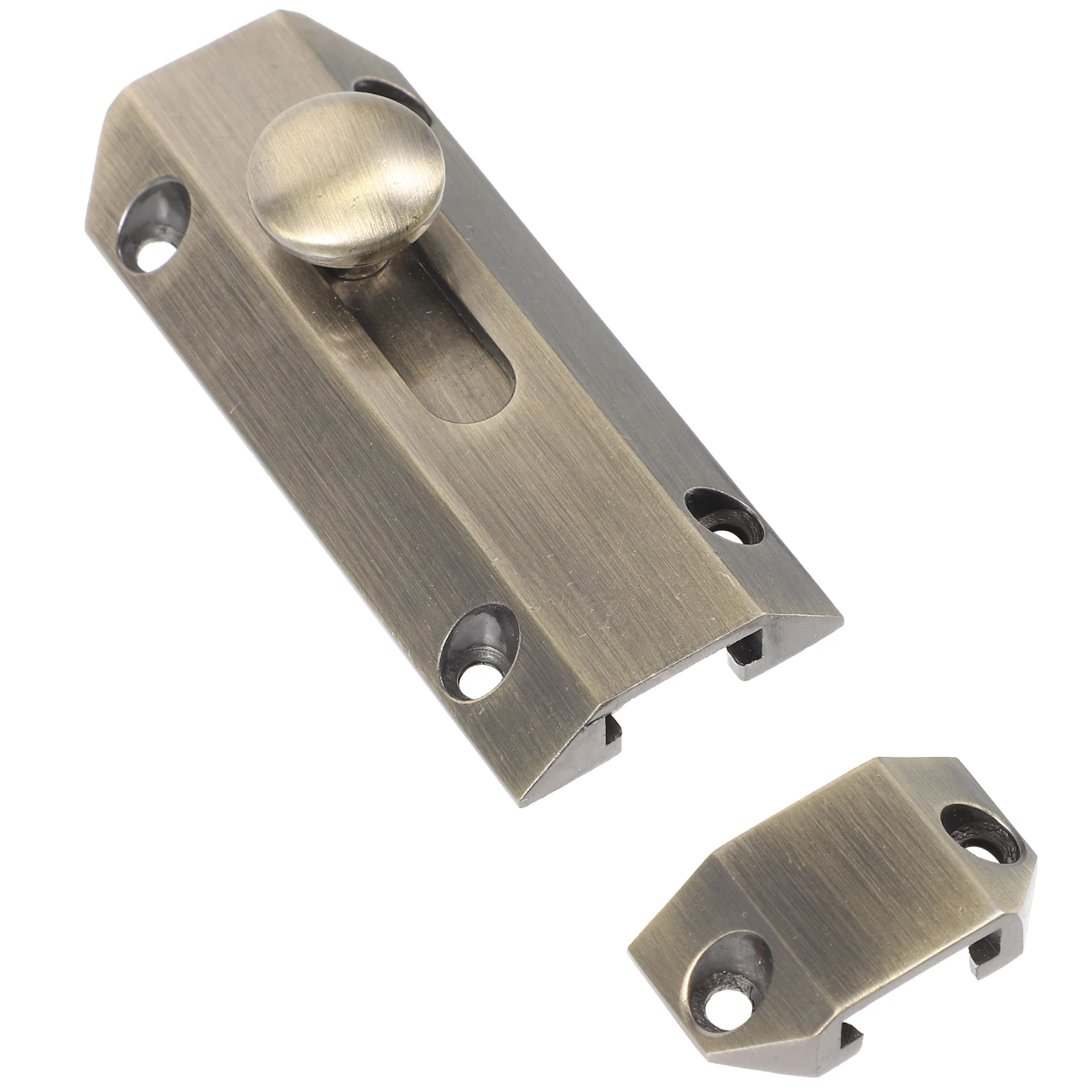 

Bronze Retro Door Latch Security Bolt Sliding Doors Hardware Vintage Locks For Doors Interior Door Lock Bathrooms