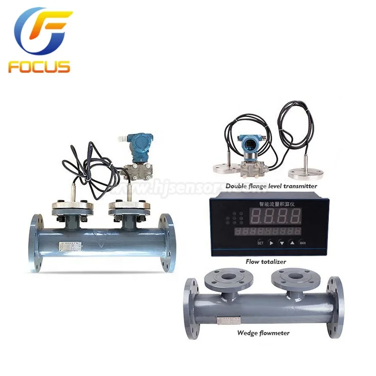 Dual Direction Wedge Flow Meter High Viscosity Resin Flow Transmitter