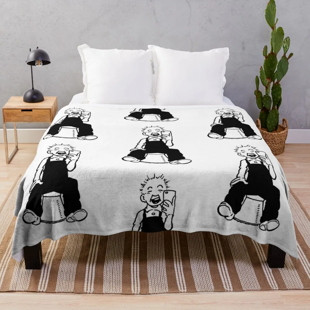 

Oor Wullie Selfie Throw Blanket Nap Moving Blankets Sofas Of Decoration Thin Blankets