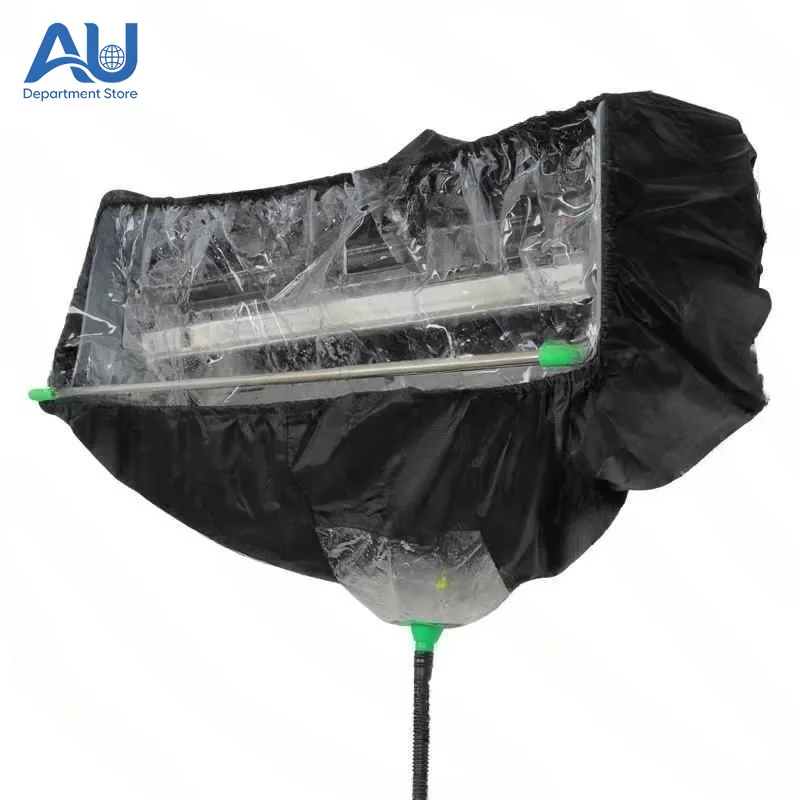 Air Conditioner Cleaning Cover Bag For Split AC Unit 1P-1.5P Wall Mounted Waterproof Washing Protector With Drain Pipe Reusable
