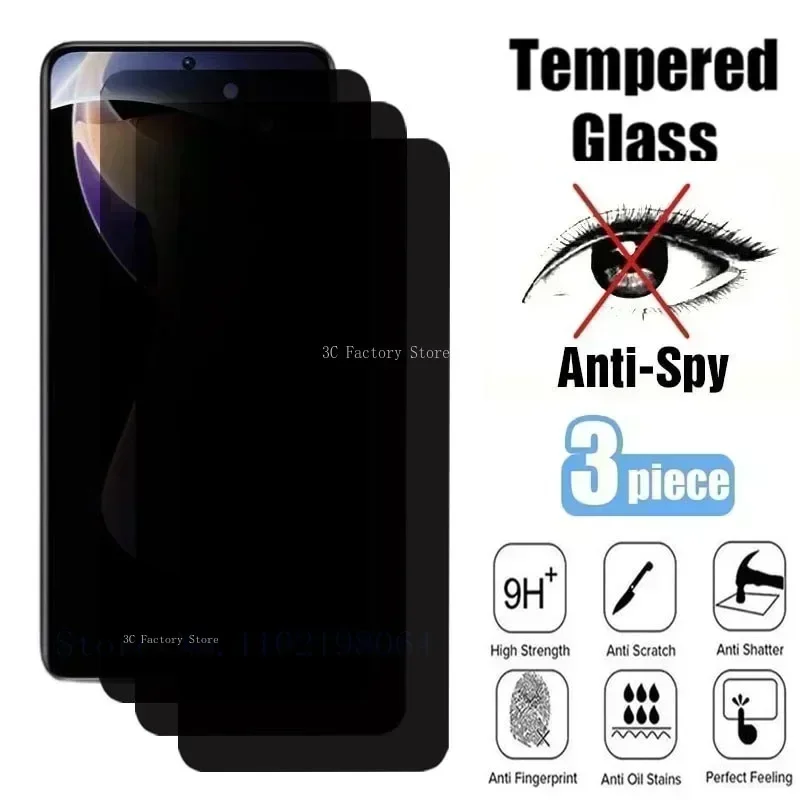 

Privacy Screen Protector For Xiaomi Redmi Note 11 10 Pro 12 9 8 10C 10A 9T 9C NFC 9A 7 9s 10s 11s 12s Anti Spy Tempered Glass