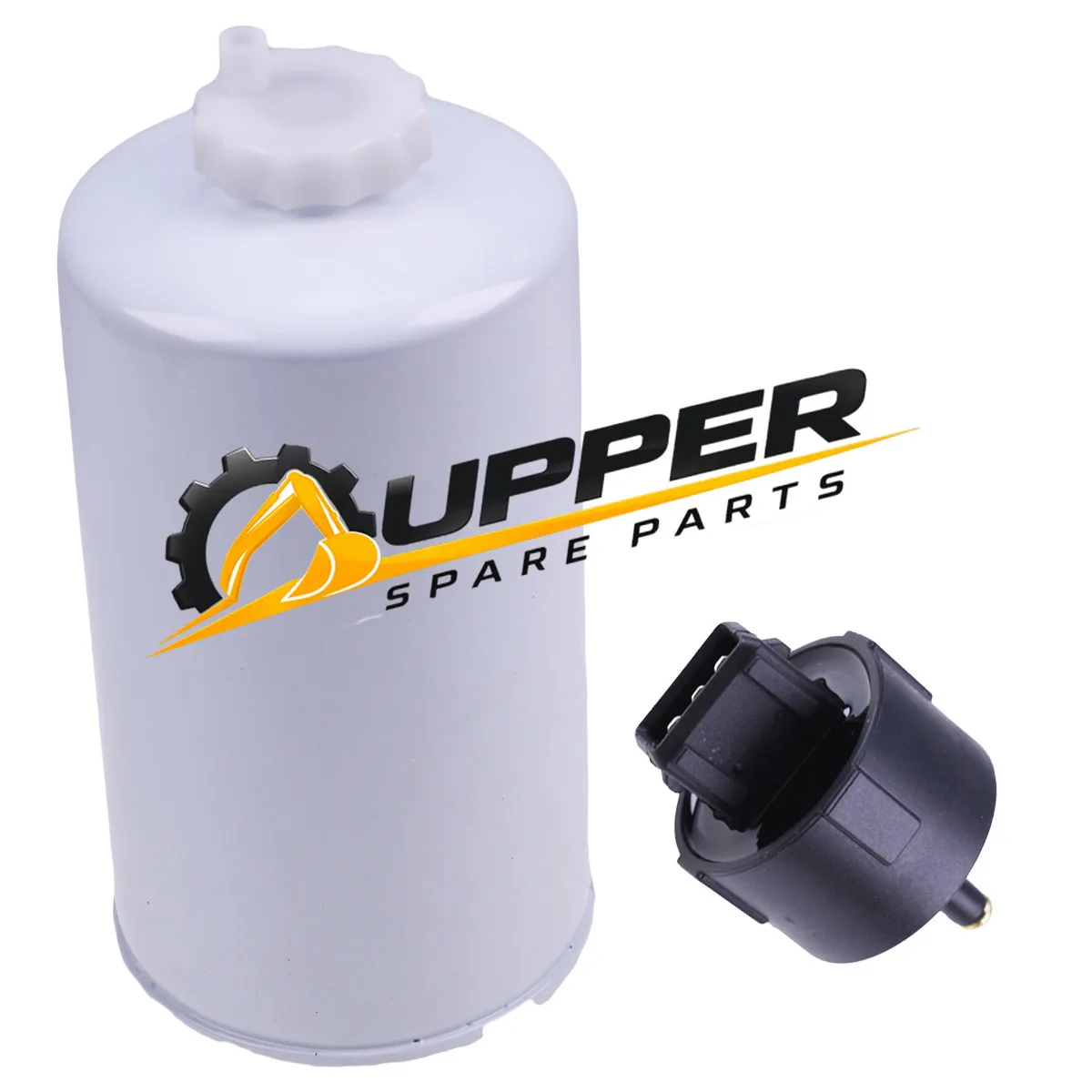 Fuel Filter 1J430-43060 W/Sensor Switch 1J430-43880 For Kubota V3307 V2403 V3800