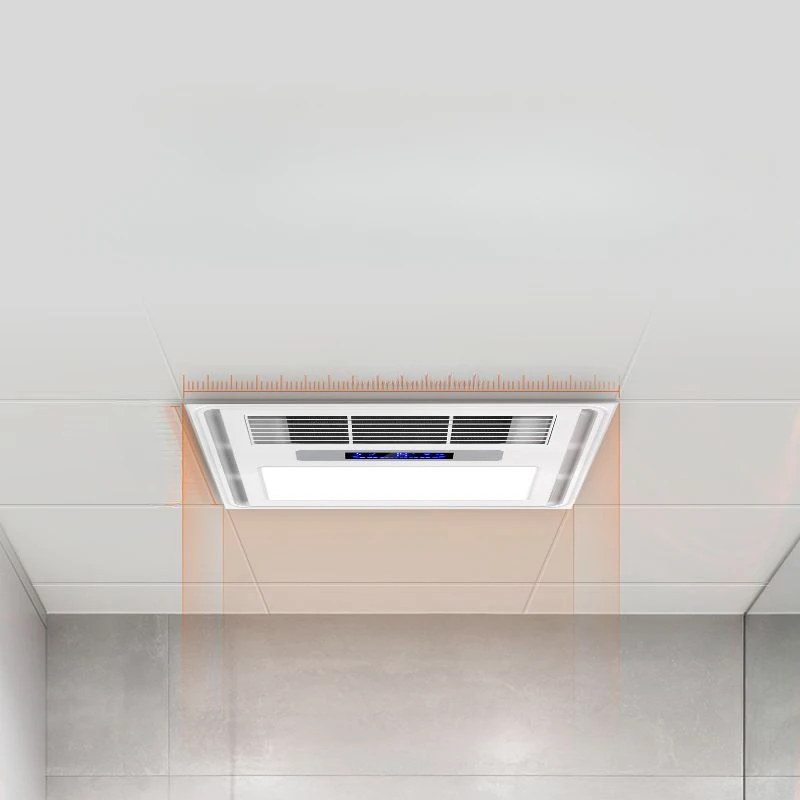 

bathroommaster air heating 300X300 bathroom integrated ceiling heating exhaust lighting LED light heater